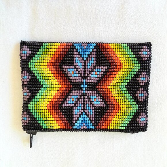 Hand Beaded Coin Purse - Picture 4 of 9